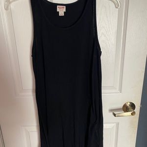 Black casual dress